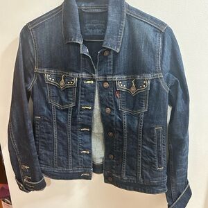 Levi's Blue Jean Jacket Classic‎ Denim Style Small